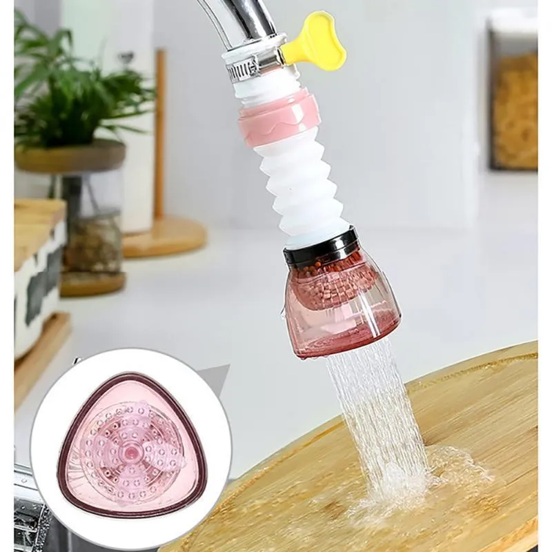 Kökskranar kranar spetsar sprutor transparent material dusch renare munstycksfilter stänkskydd för hushållstillbehör