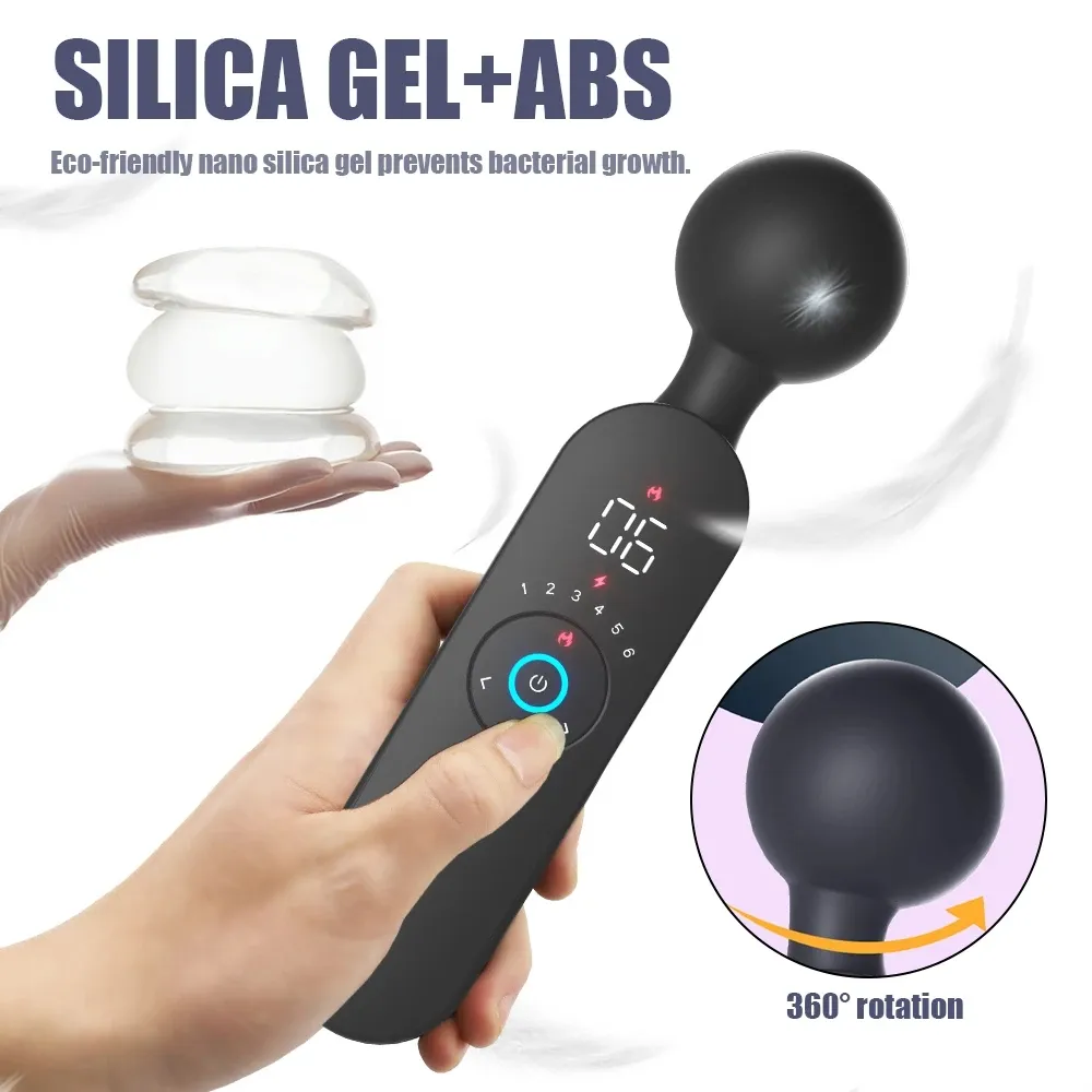 AV Vibrators Toverstaf Vrouwen Clitoris Stimulator 72 Frequentie Sterke Motor Massager Goederen Speeltjes voor Volwassen_voghion.com