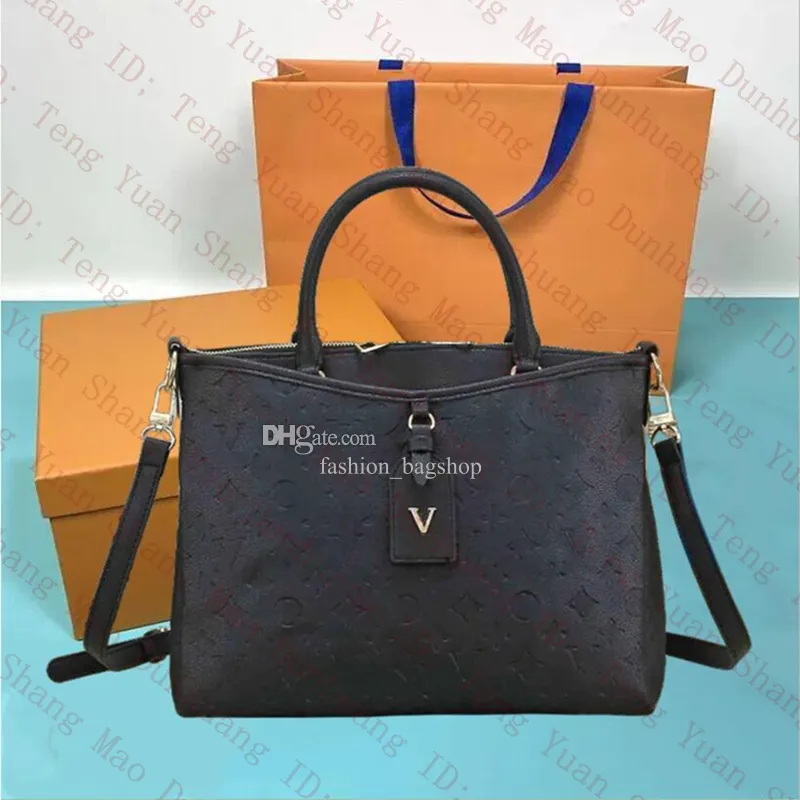 Wysokiej jakości designerskie torba Trianon MM PM TOTE Womens Exensing Skórzane torby na ramię w torbie krzyżowe TOS-CALETS TORDBAGS Portfel Portfel Messenger Plecak