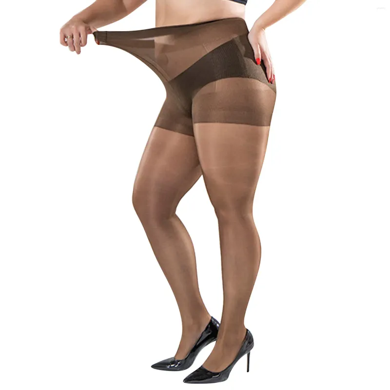 Womens High Elasticity Nylon Control Top With Light Support Legs And Sheer  Plus Size Sheer Tights Extra Fat And Sexy From Xieyunn, $8.34