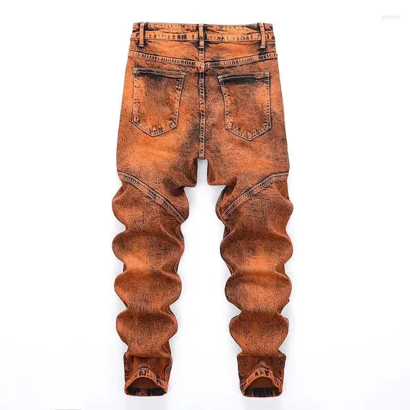 Men's Jeans A400 Fashion Pants 2023 Runway Luxury European Design Party Style Clothing