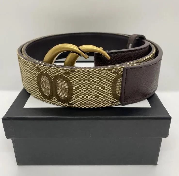 985 ceinture de concepteur de ceinture pour hommes de haute qualité lettres à la mode imprimer hommes femmes ceinture quatre saisons boucle lisse multi styles ceinture avec boîte