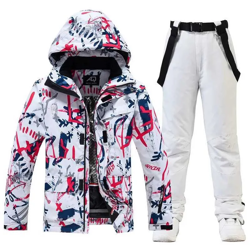 Altri Articoli Sportivi 30 Tuta Da Neve Uomo E Donna Di Nuova Moda  Abbigliamento Invernale Impermeabile Costumi Da Snowboard Abbigliamento  Giacche Da Sci + Pantaloni Con Cinturino HKD231106 Da 100,76 €