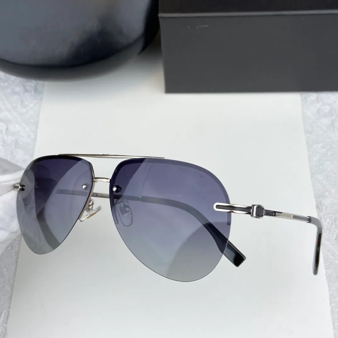 Herren-Sonnenbrille, Designer-Sonnenbrille, Kröte, großer Metallrahmen, hohe Qualität, angenehm zu tragen, Netzrot, trendige Sonnenbrille, hochauflösende, polarisierte Herren-Sonnenbrille