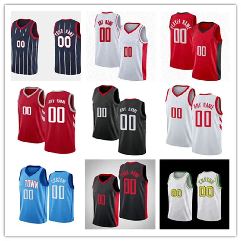 Custom Basketball Jersey Men Women Youth Houstons Jalen Green Alperen