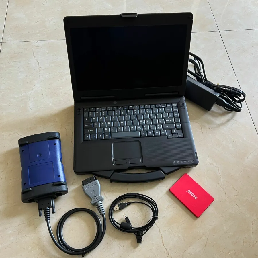 WIFI MDI Scan Multipler Car Diagnostic Narzędzia z laptopem CF53 i5 8G Kable komputerowe Pełny zestaw