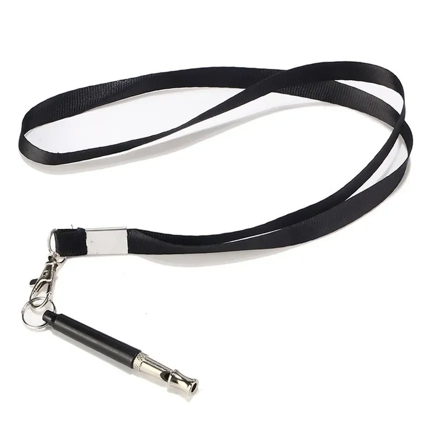 Ultrasonic Dog Training Whistle med Lanyard Pet Dogs Supplies ZZ