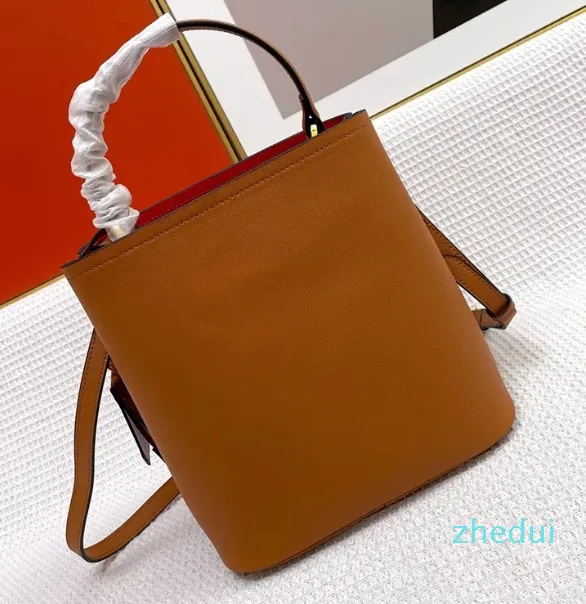 Дизайнерская сумка-ведро высшего качества из сафьяновой кожи, модная ретро-тоут, модные сумки-мессенджеры