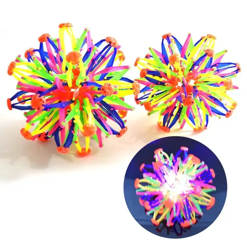 Bolas de flores de captura de mão Bolas de flores Kids Intelligent Toys Stress Relief Ball Expandable Ball