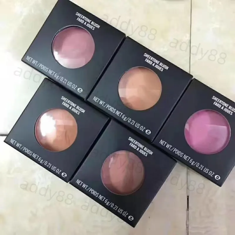 M Allık Toz Sheertone Allık Makyaj Sütü Bronzer Profesyonel Maquillage Güzellik Makyajı Alışmaz 12 Renk 6G