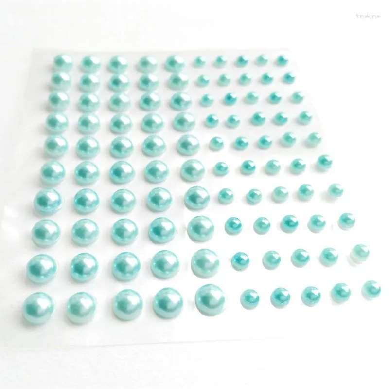 ギフトラップ20シート100pcs/シート3mm5mmパールステッカースクラップブッキングウェディングデコレーション招待状カードペーパーフェスティバルDIY