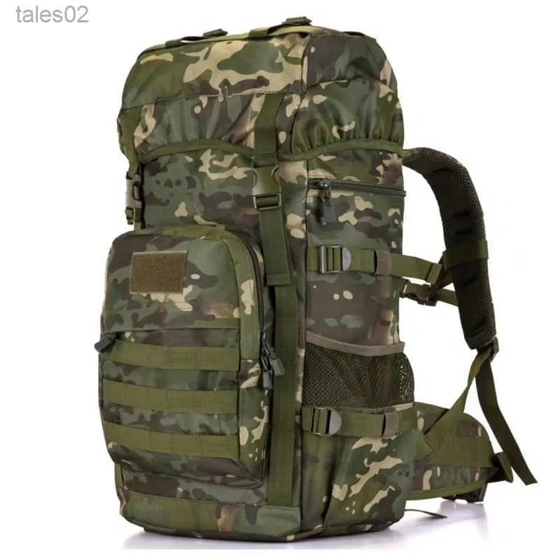 50L Military Tactical Backpack Large Capacity For Outdoor Sports