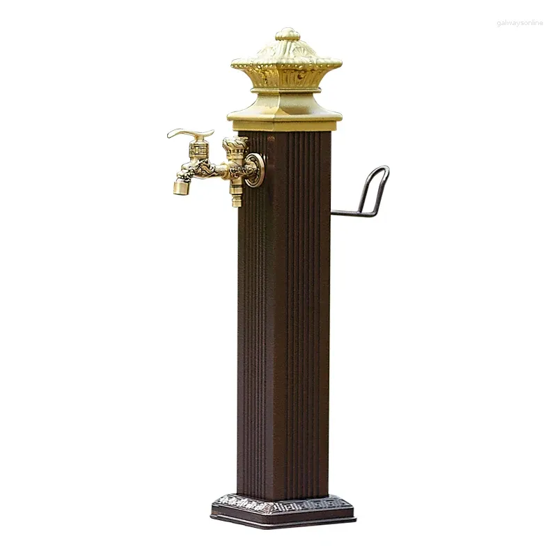 Krany kuchenne Kolumna zewnętrzna kran Scenic Garden Watering Water Hydrant Anti Zamrażanie i pękanie