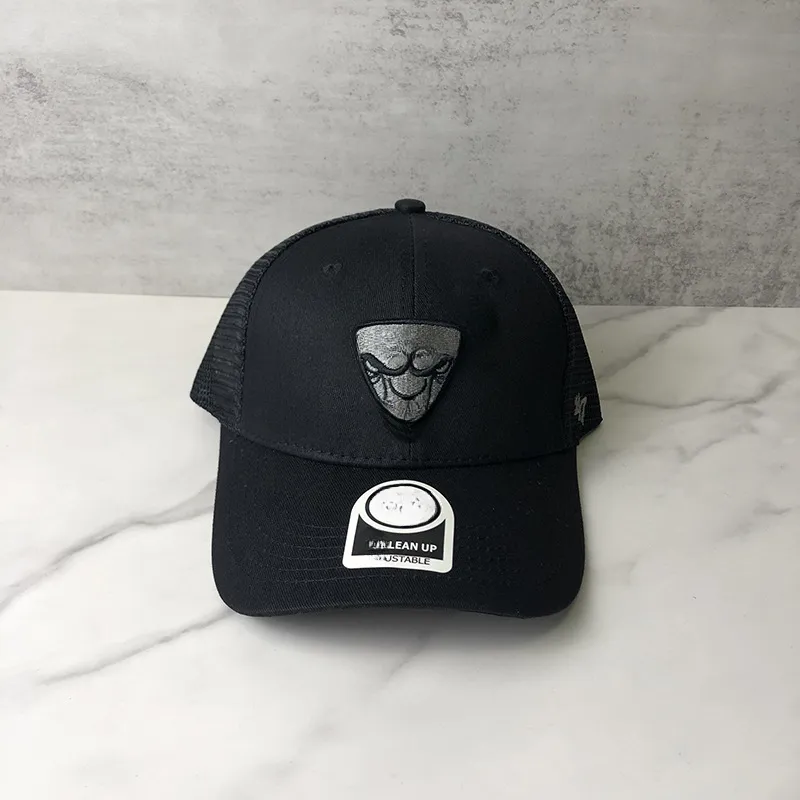 Fashion Brand Basketball Peaked Cap Hard Top Adjustable Baseball Caps Celebrity Same Style Hat Quality