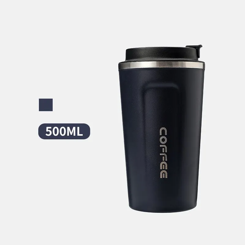 Tazza Termica Da Viaggio ONESELF Acciaio Inox – Blu Navy, 473 Ml, Isolata Sottovuoto