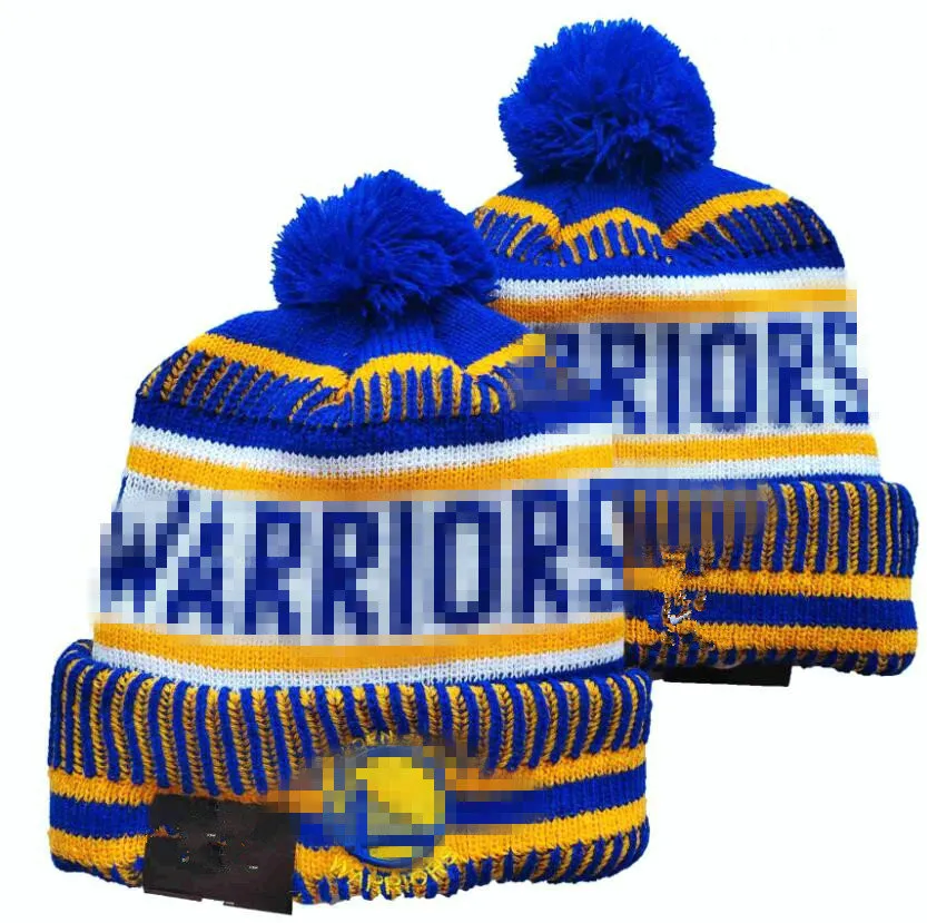 Gorros de luxo Guerreiros Beanie Golden States Designer Inverno Homens Mulheres Design de Moda Chapéus de Malha Queda de Lã Cap Letra Jacquard Unissex Crânio Quente Esporte Chapéu de Malha A10