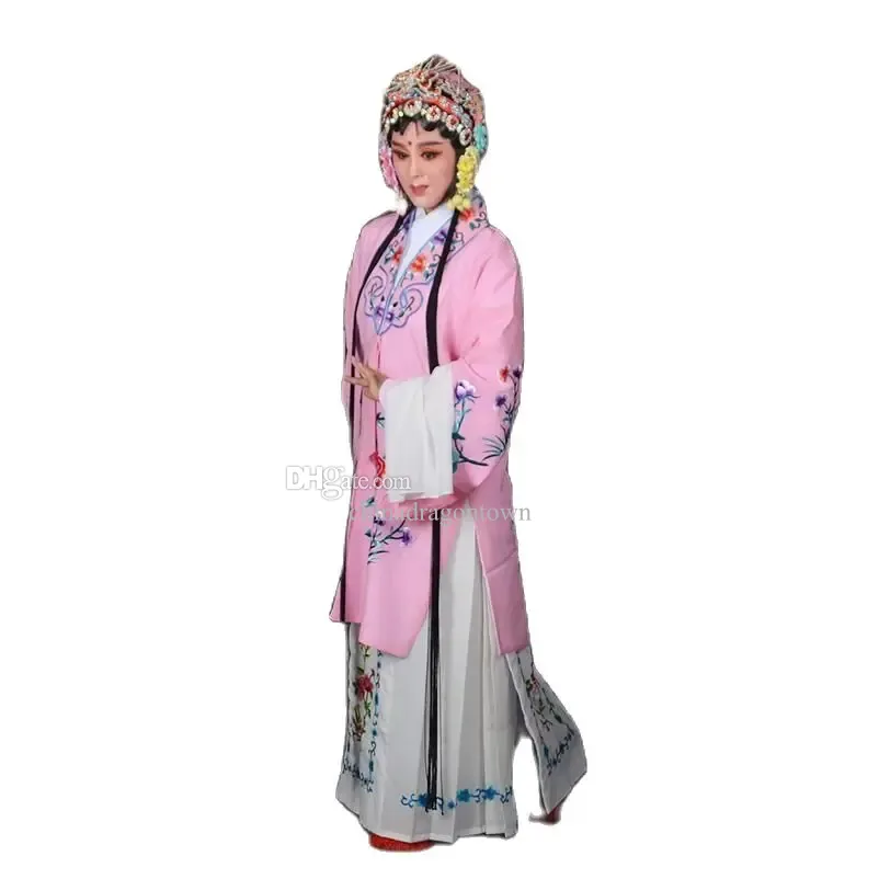 Scena noszona w Pekinie operowej kostiumów Kobiety Kobiety Sukienka z długim rękawem Starożytna chińska odzież klasyczna sztuka odzież