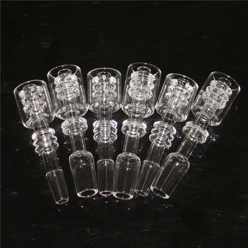 Shisha 100% echter Quarz Banger 14 mm 18 mm Quarzspitze Domeless Nail Female Male Joint Quartz Banger Nail