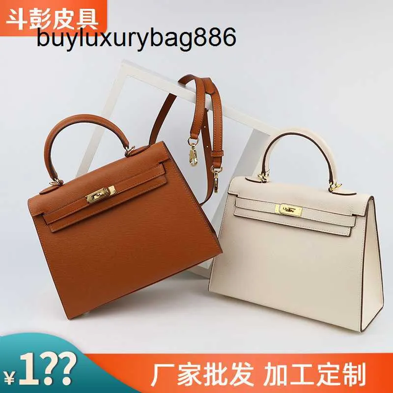 Women Handbags Korean version internet celebrity genuine leather women's bag 2023 New fashion handbag Solid color versatile shoulder