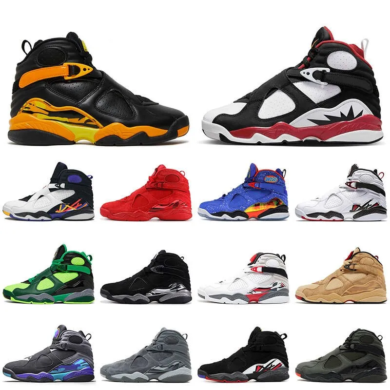 Jumpman 8 Herren Basketballschuhe 2023 Taxi 8s Paprika Rui Hachimura Samurai Aqua Black Bugs 