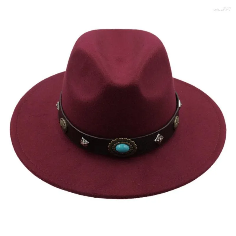 Береты, модная шерстяная мужская фетровая шляпа-федора, джентльменские чародеи, с широкими полями, осенне-зимняя тканевая кепка Крестного отца, джазовая кепка, размер 56-58 см