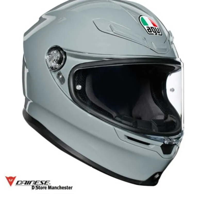 AGV Full Helmets Men and Women's Motorcycle Helmets K6 Nardo Gray Sport Touring Urban Helmet XL WN-56K6