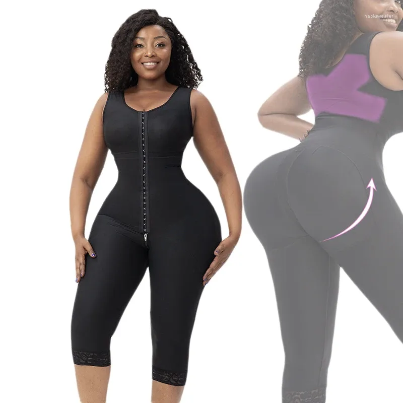 Kadın şekillendiricileri Kadınlar tam vücut shapewear bodysuit sonra liposuction sınıfı giysi pantolon şekillendirme pantolon karın kontrol doğum sonrası