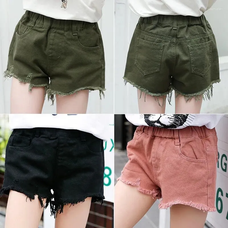 Spodnie 2023 Korea Summer Junior Girl Casual Pants Children Sport Shorts