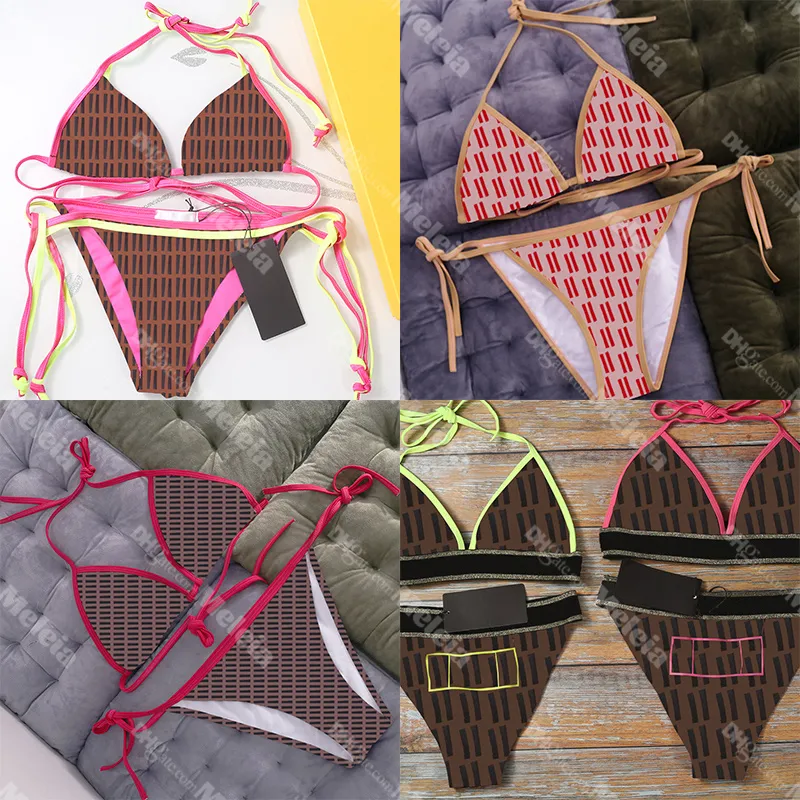 5 stili di designer da donna bikini set costumi da bagno sexy a forma di cinturino trasparente costumi da bagno da donna costumi da bagno costumi da bagno da spiaggia costumi da bagno biquini marchi di lusso misti costumi da bagno