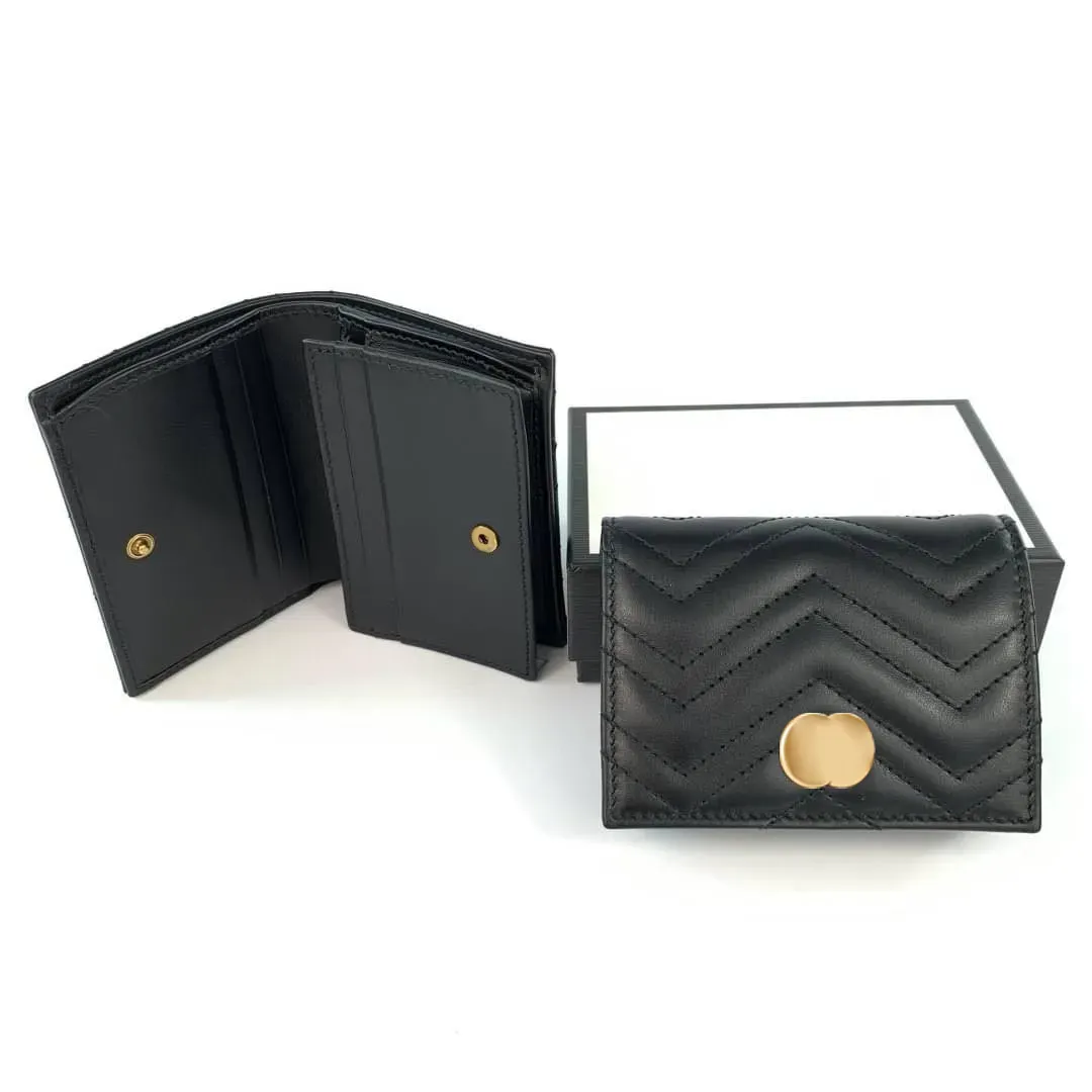 Marmont Ophidia portefeuille Designer sac à main de luxe détenteurs de passeport organisateur femme pochette clé mode homme porte-monnaie poche porte-carte porte-clés étui à cartes en cuir