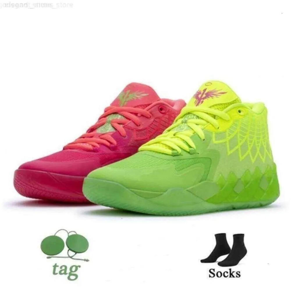 MB.01 Basketballschuhe zum Verkauf LaMelos Ball Herren Damen Iridescent Dreams City Rock Ridge Red Not From Here Kinder