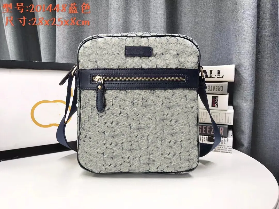 Bolsa crossbody masculina da família G do mercado superior bolsa para celular carteira importada tecido de couro de couro bolsa de designer de luxo de alta qualidade bolsa de grande capacidade nova bolsa de viagem 2023