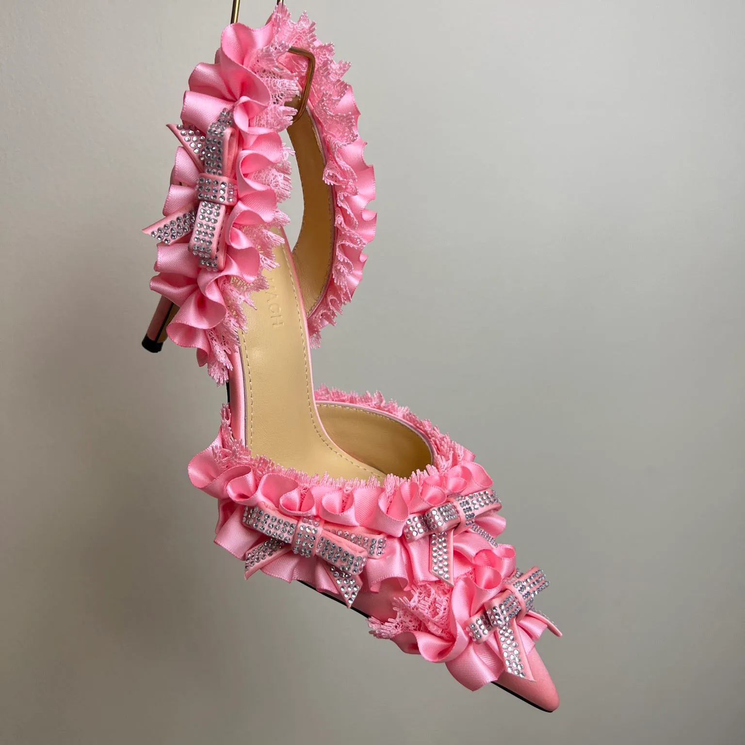 Luxury Silk Women Shoes High Heels Pumps Platform main image 1