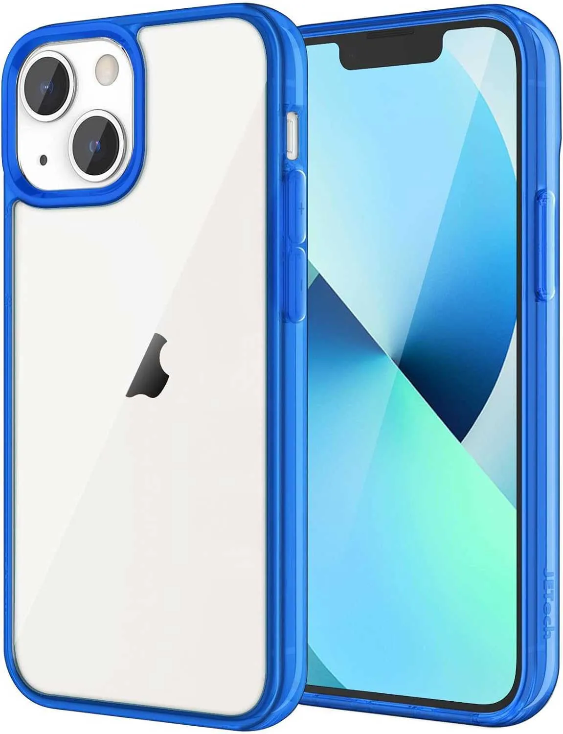 IPhone-Hülle, vergilbungsfrei, stoßfeste Hülle, dünn, kratzfest, transparente Rückseite (transparent) 6VOT3