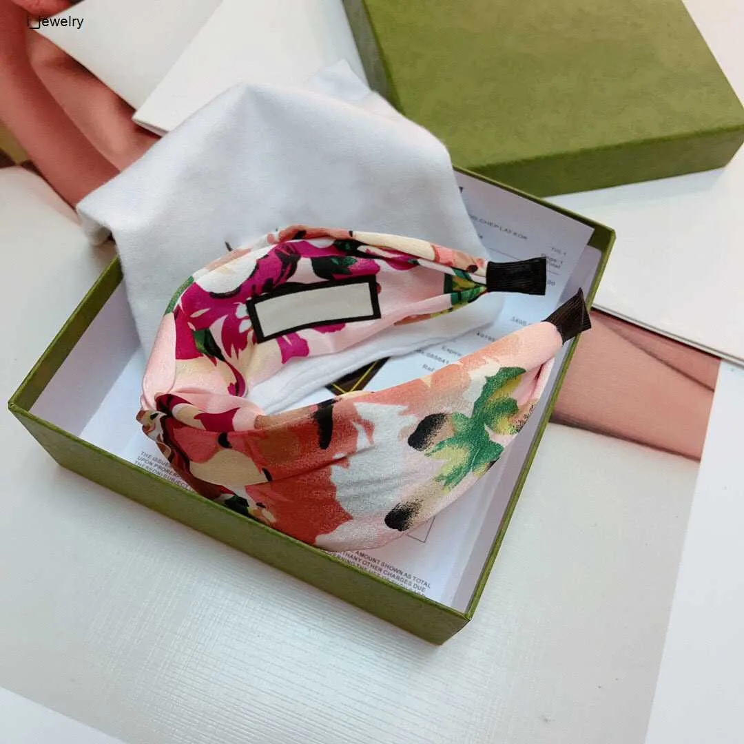 Nouveau bandeau de créateur femmes bijoux marque bandeau fleur LOGO design fille mode cadeau avec emballage nov 11