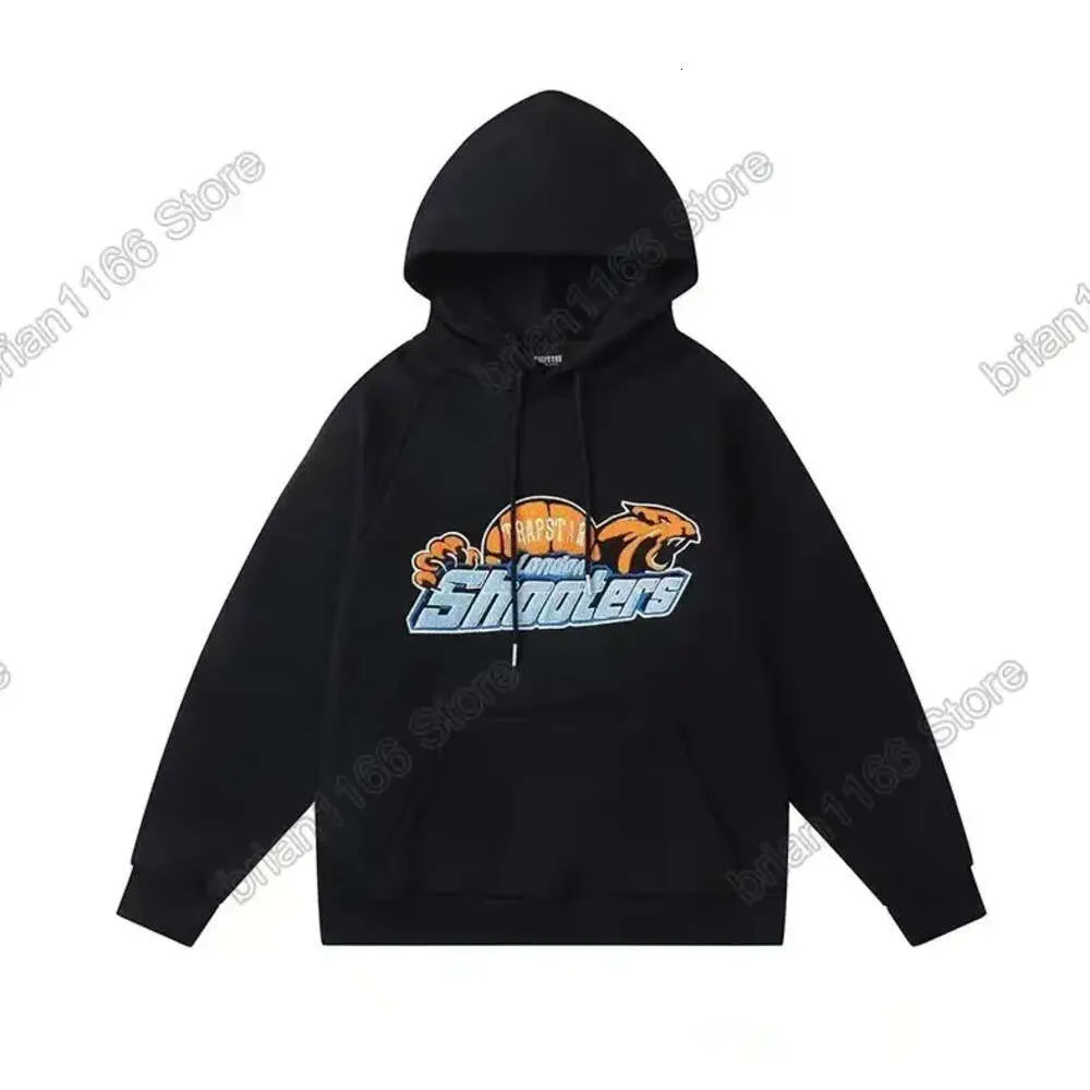 2023 TRAP STAR TRAKSUTHOUDIES män handduk broderi tröjor fleece casual hoodie set hoody tröjor hombre