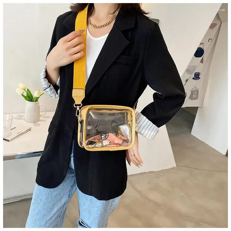 Pvc clear crossbody bag hotsell
