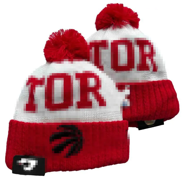 Berretti Toronto di lusso Raptors Beanie Porland designer Inverno uomo donna Fashion design cappelli lavorati a maglia autunno berretto di lana lettera jacquard unisex caldo teschio Sport Cappello lavorato a maglia a1