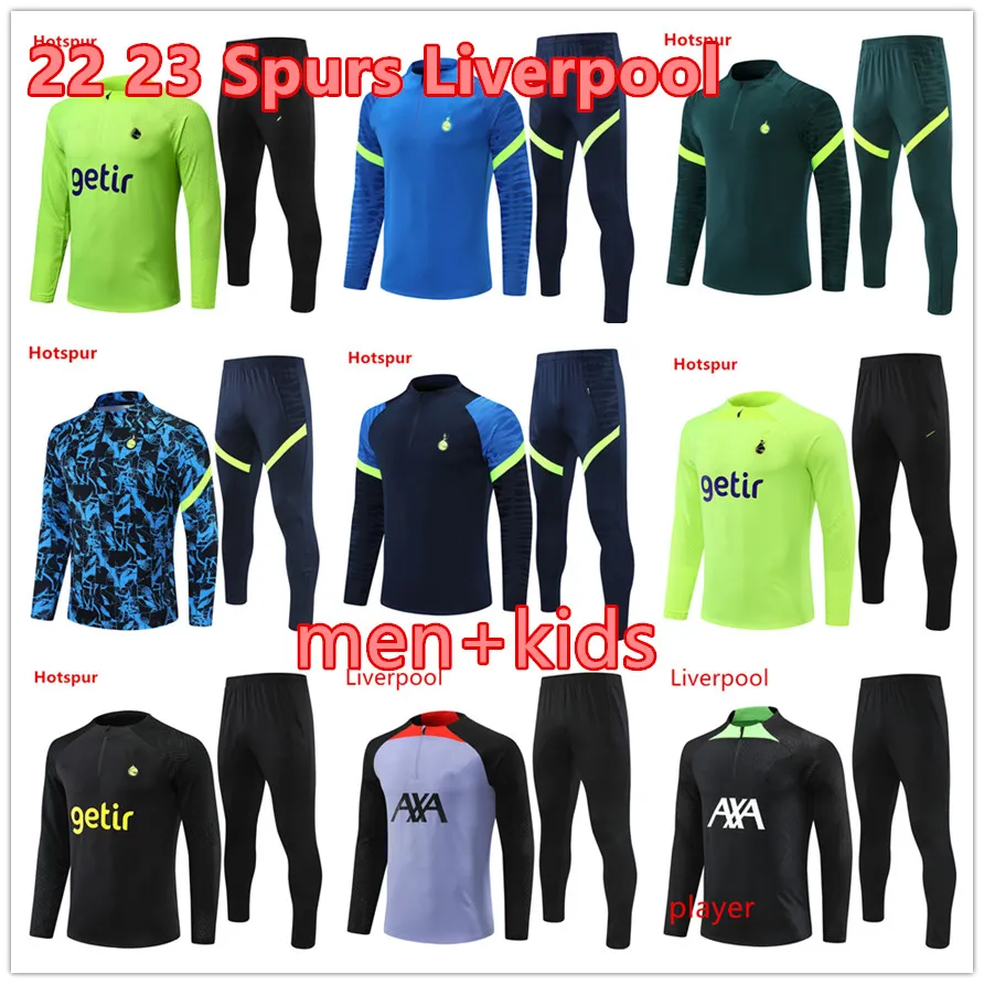 2024 Spurs Soccer Tracksuits 22 23 TOTTENHAM Long Sleeve Training Suit