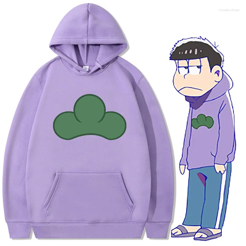 Kvinnors hoodies cosplay Herr Osomatsusan Hoodie Harajuku Matsuno Ichimatsu San Somatsu Halloween Carnival Costumes Cartoon Anime Clothes