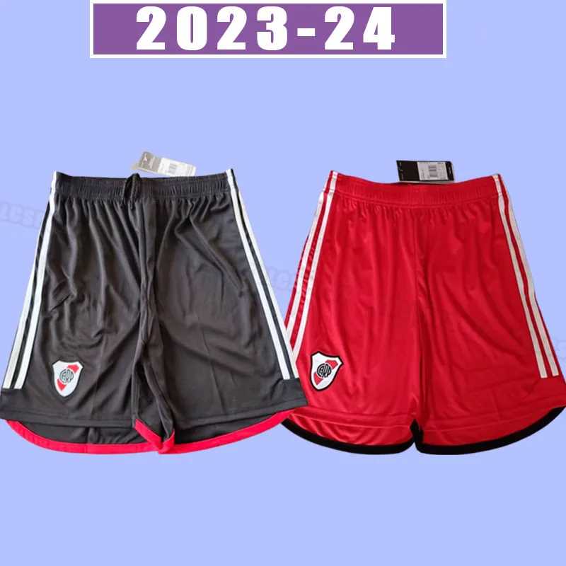 2023 2024 Short de football River Plate LANZINI FERNANDEZ BARCO Palavecino BORJA 23 24 M. SUAREZ DE LA CRUZ LIBERTADORES Pantalon de football à domicile troisième