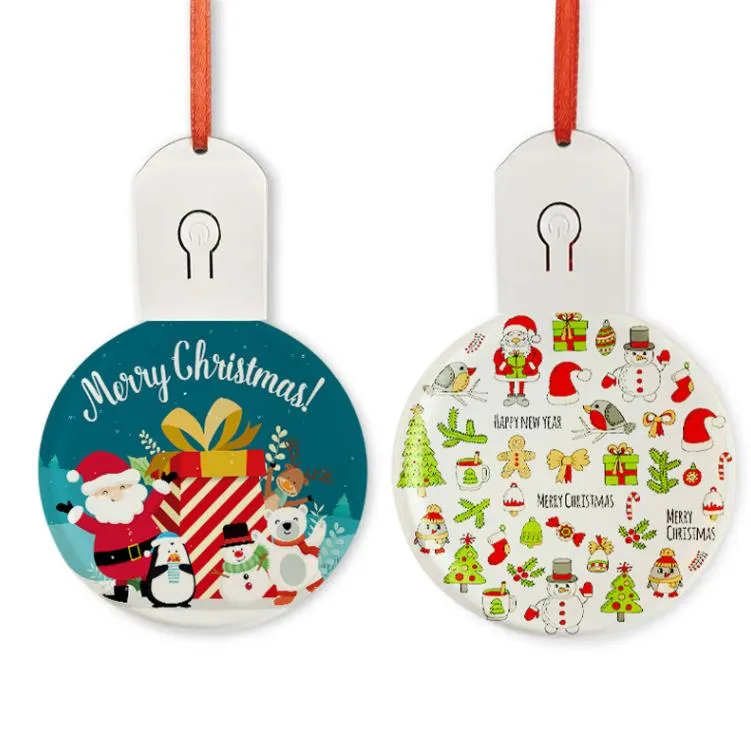 DIY Christmas Tags Tree Ornament Wood Blanks Traditional Christmas