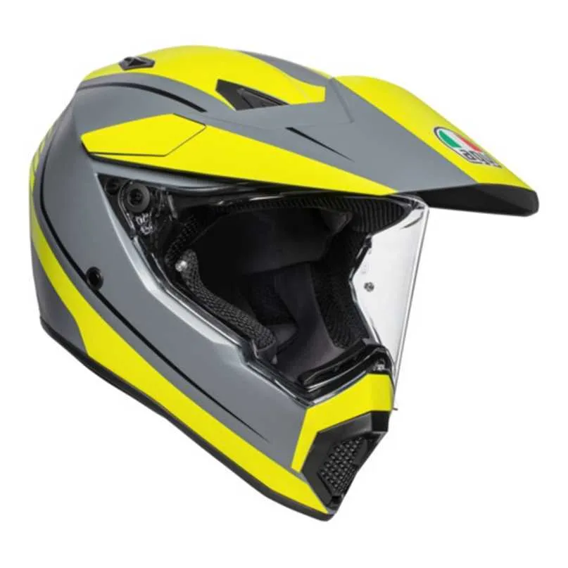 AGV Full Helmets Men and Women's Motorcycle Helmets Ax9 Pacific Road Dual Sport Touring Urban Helmet Multiple WN-RTPP