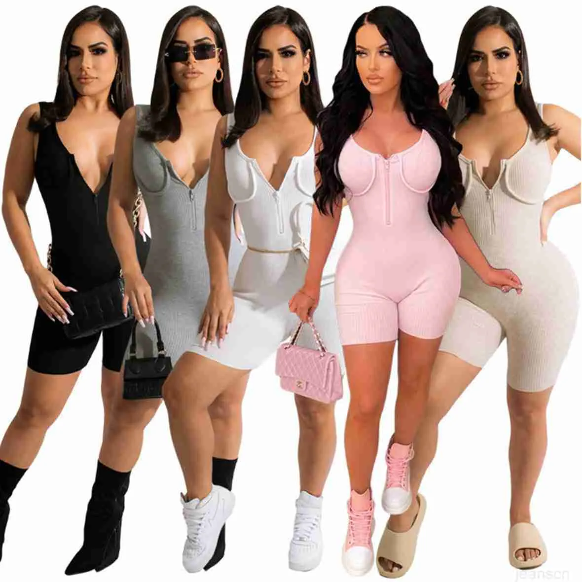 Wholesale sexy jumpsuits club wear Trendy One-Piece Suits, Rompers