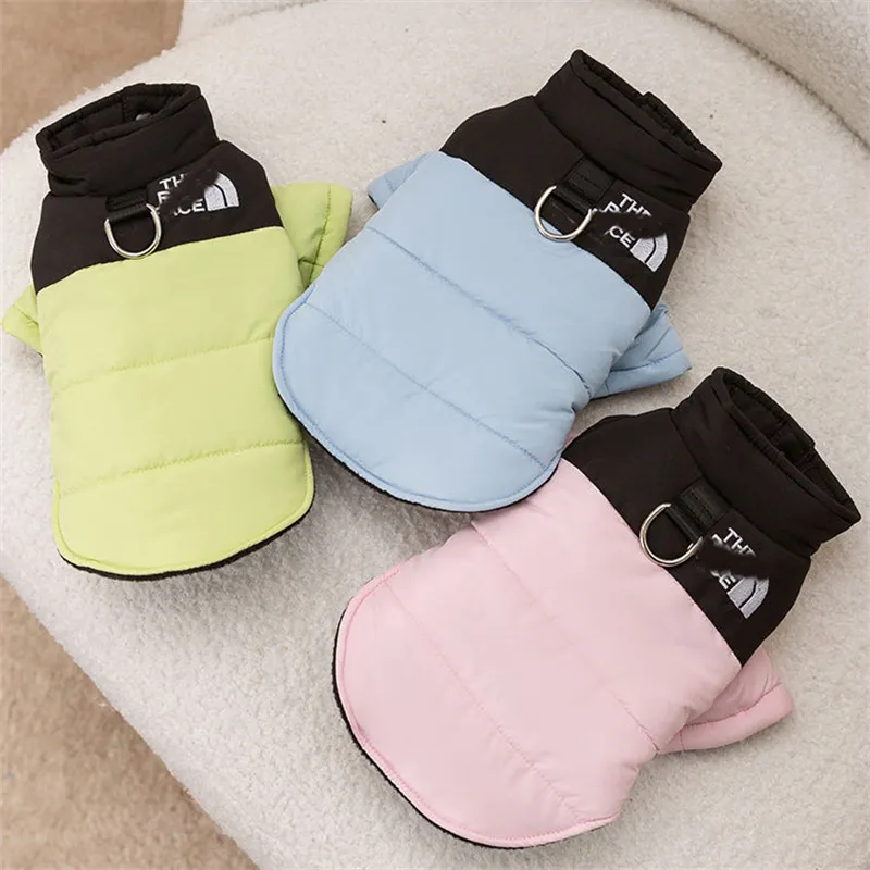 Designer cães pano inverno quente clássico 3 cores macio roupas para cães de algodão moda luxo pet pano jaqueta alta qualidade cão gato moletom