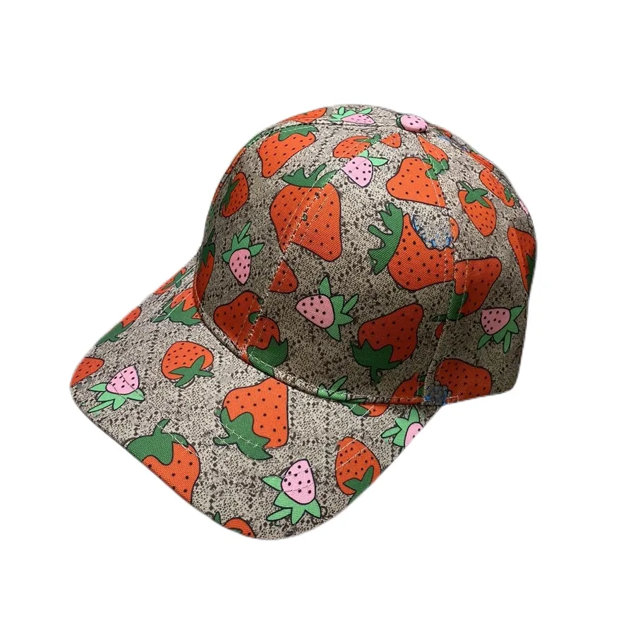 デザイナーの帽子野球帽を走っているバイザーの帽子夏のシンプルな文字太陽の帽子メンズ女性タイガー動物ファッション刺繍キャスケットビーチ