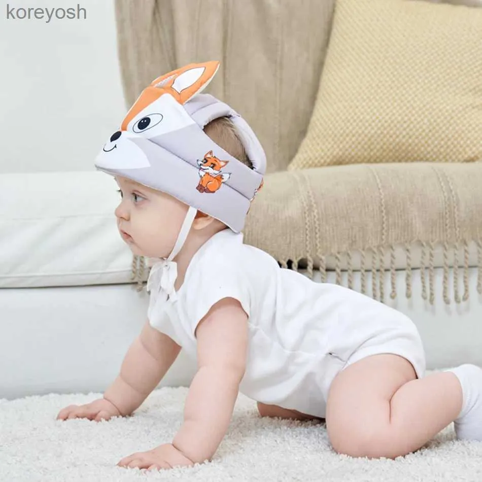 Pillows Position Safety Helmet Head Protection Hat Toddler Anti-fall Pad Baby Learn To Walk Crash Cap Adjustable ProtectiveL231107