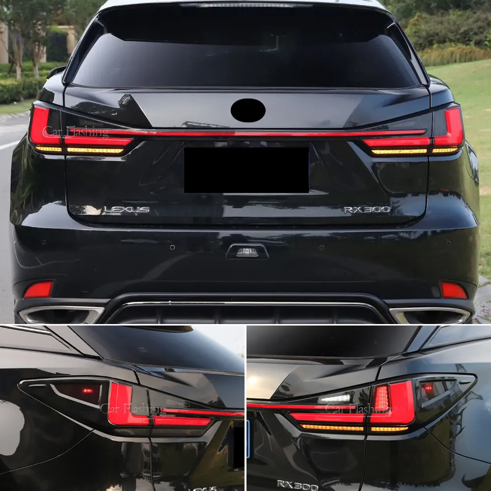 LED Model 3 Tail Lights For Lexus RX 350, RX 450h, F, And RX300/RX450H