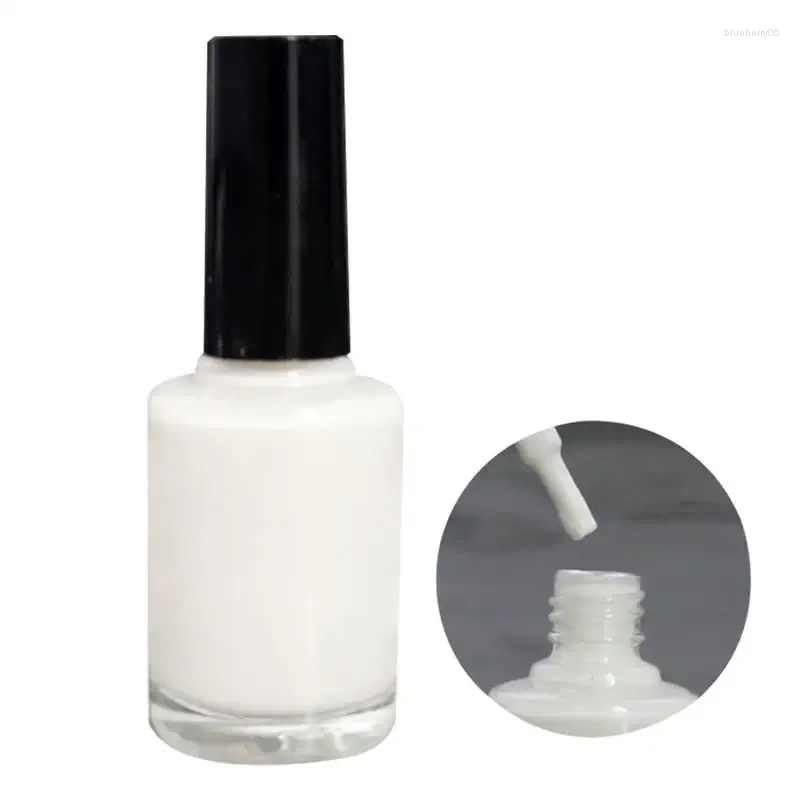 Inchiostri per tatuaggi 15 ml Bianco Colla colorata monouso Fornitura impermeabile Gel glitter per corpo in plastica Strumenti per trucco Art