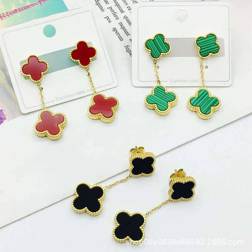 Earrings Designer Earrings, Clover Fashion and Versatile Style Jewelry Christmas Gift